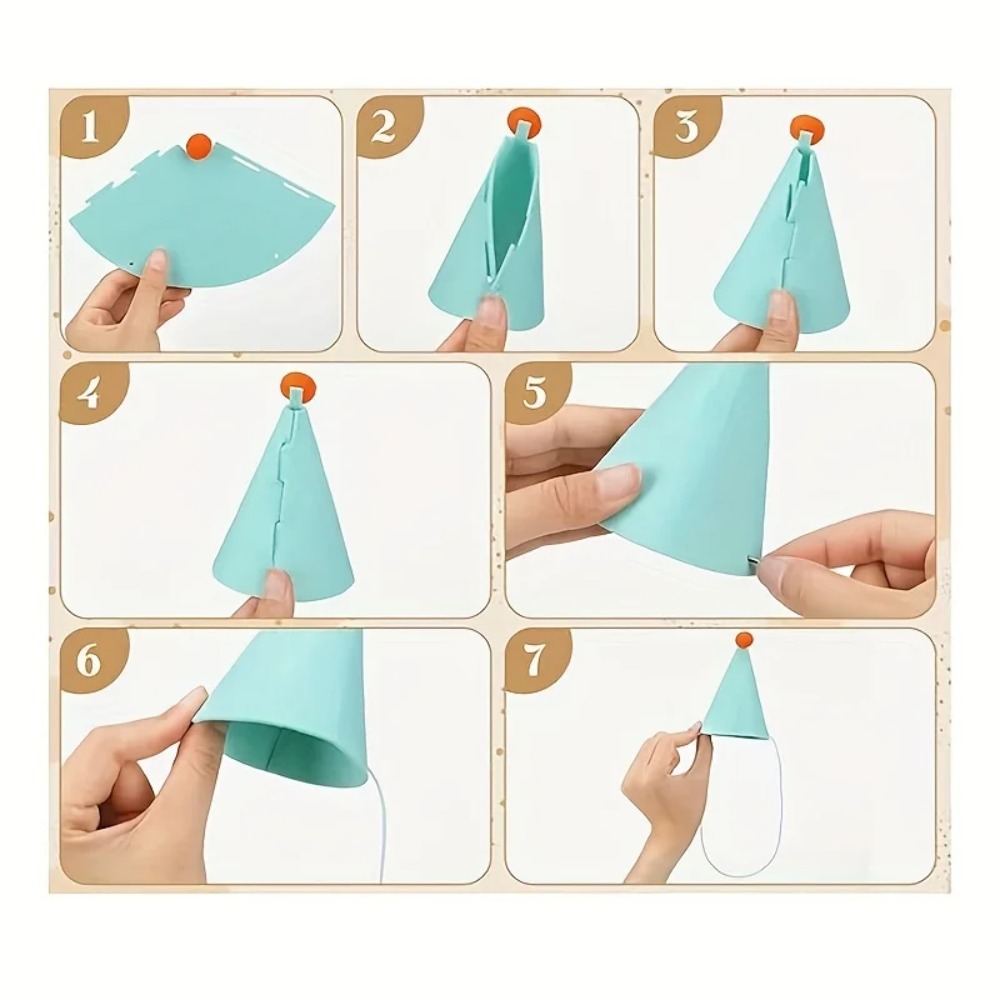 6 pcs Mini Party Hats: Lightwe - Party Hat Cone avis et prix