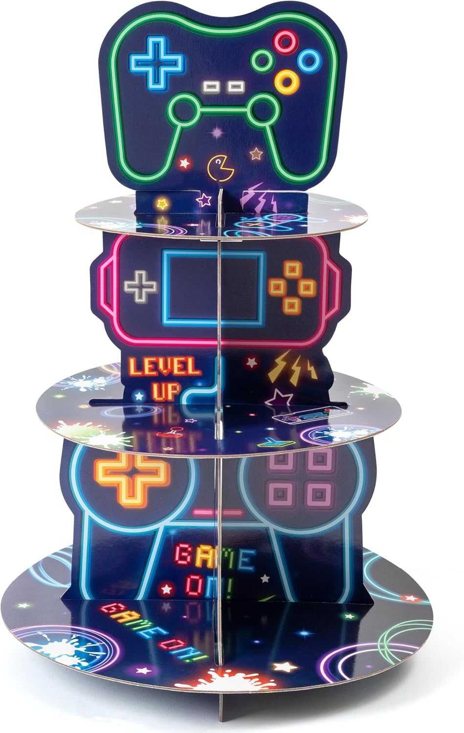 Homiva Store Neon Video Game C - Cupcake Stand Tier avis et prix