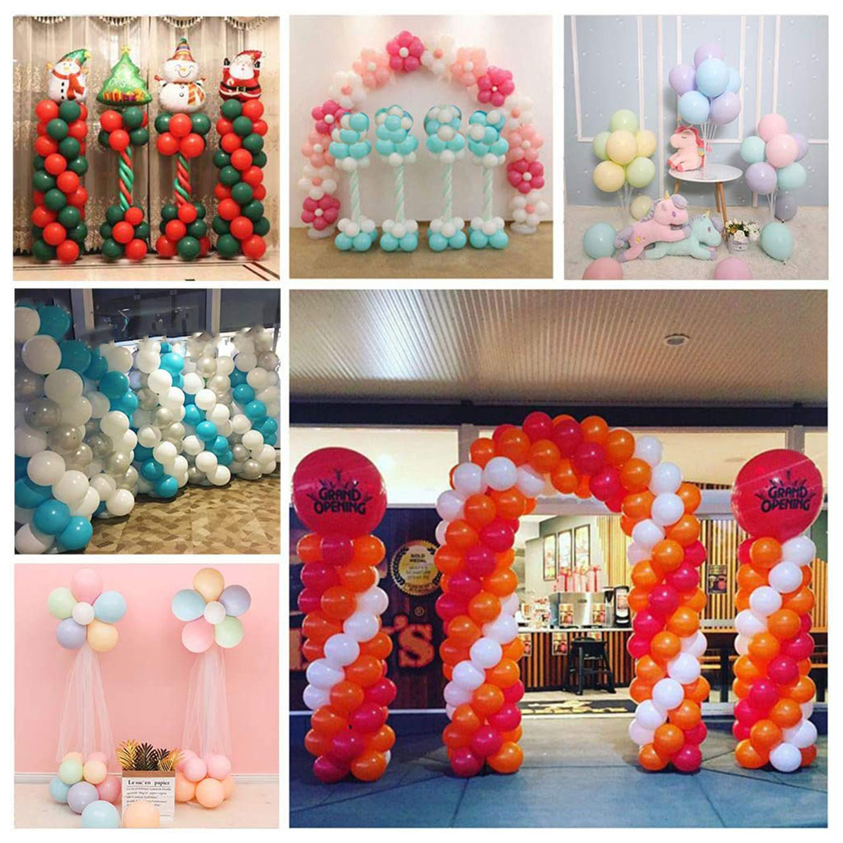 2Sets Balloon Column Stand Kit - Balloon Arch Kit avis et prix