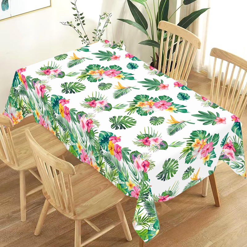 Hawaiian Party Decoration Palm - Table Cloth Disposable avis et prix
