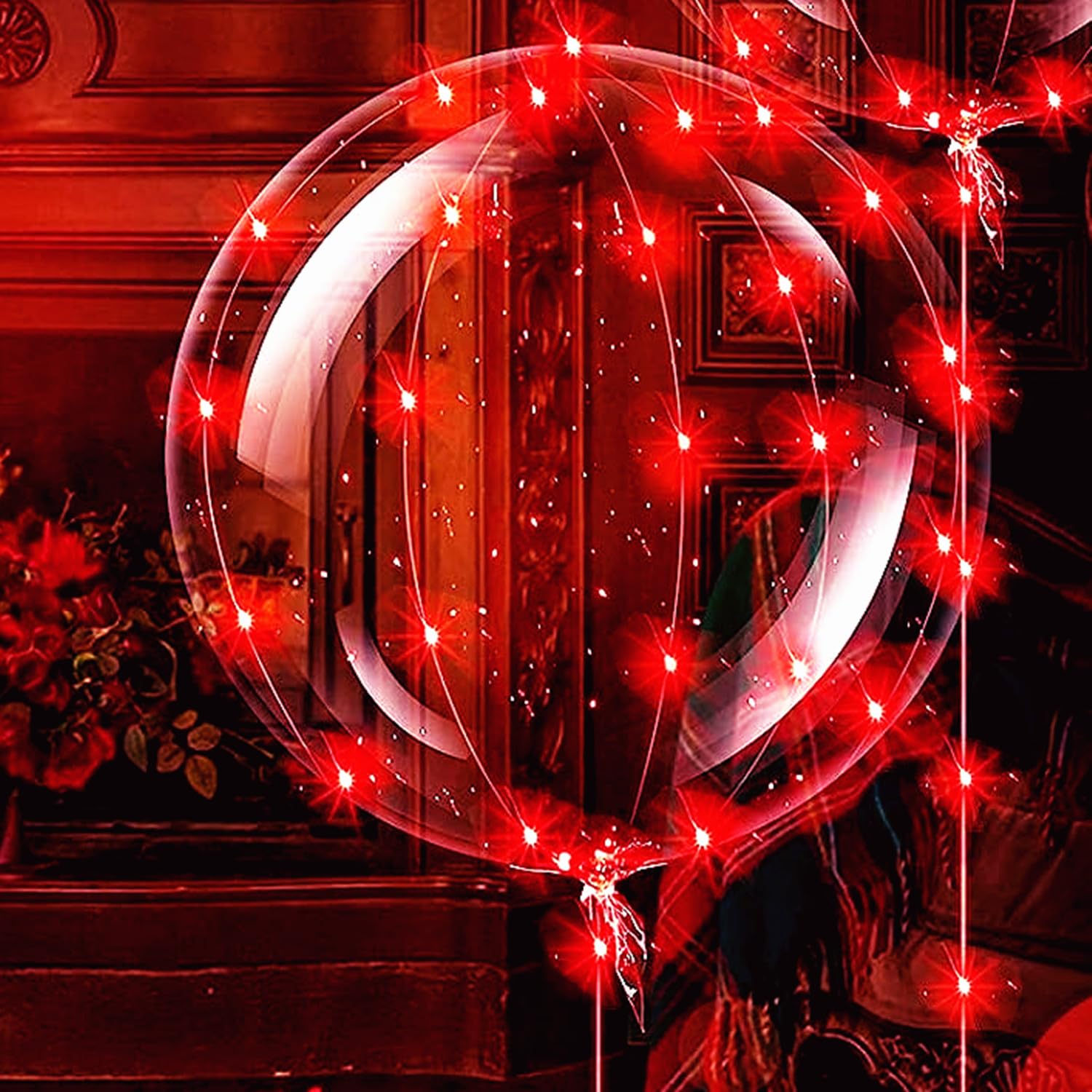 3 set Red Light Up Led Clear B - Led Balloon Light avis et prix