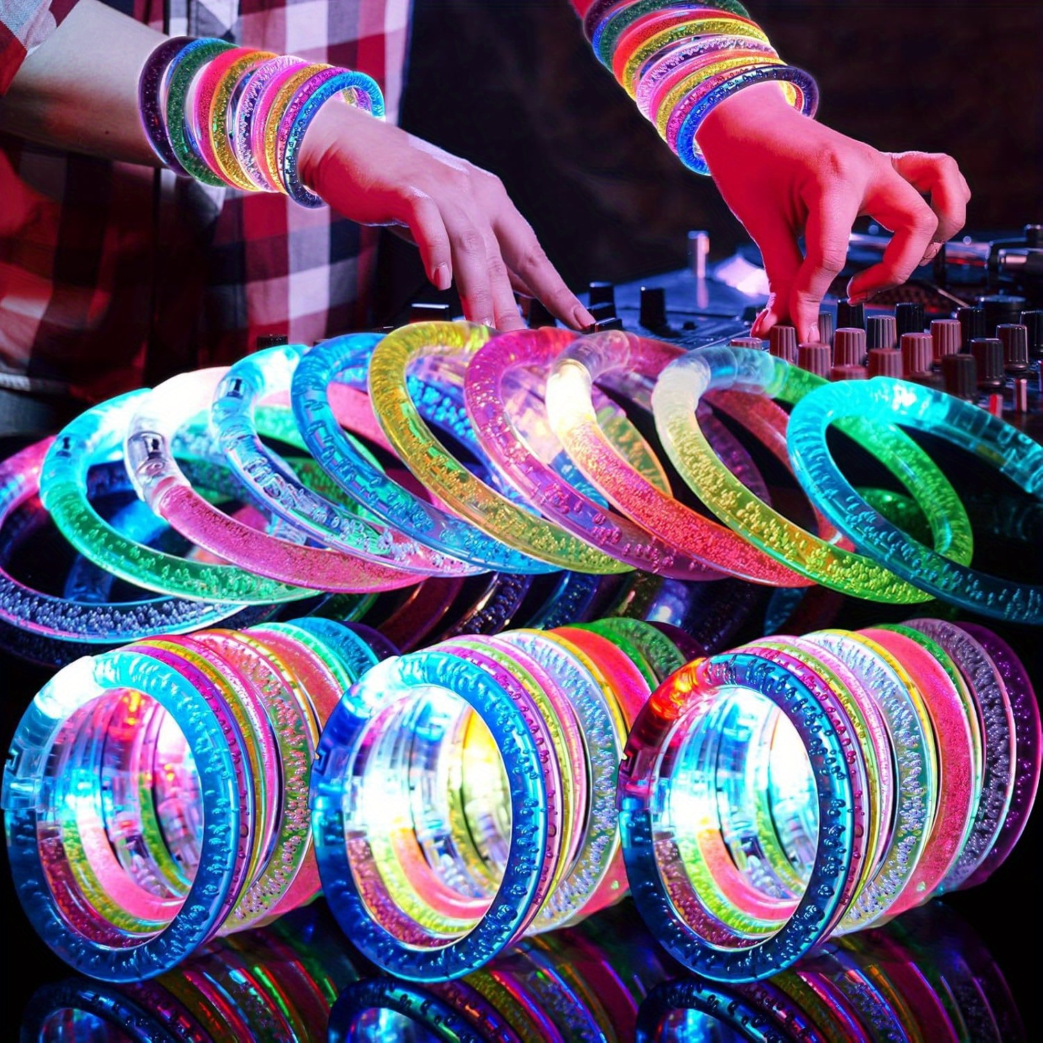 Glow-Up Party Bracelets Pack – - Event & Party Supply Photos avis et prix