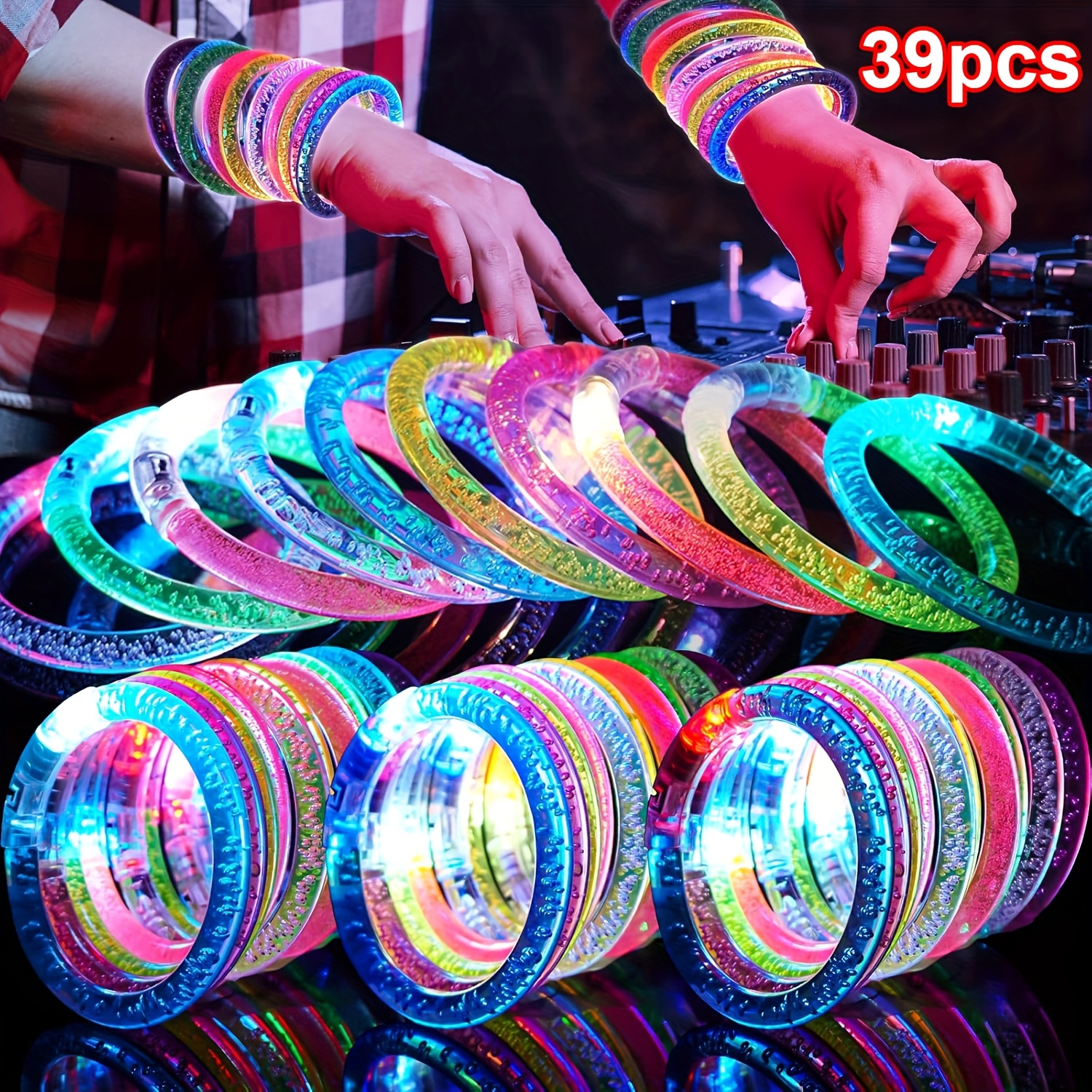 Glow-Up Party Bracelets Pack – - Event & Party Supply Photos avis et prix