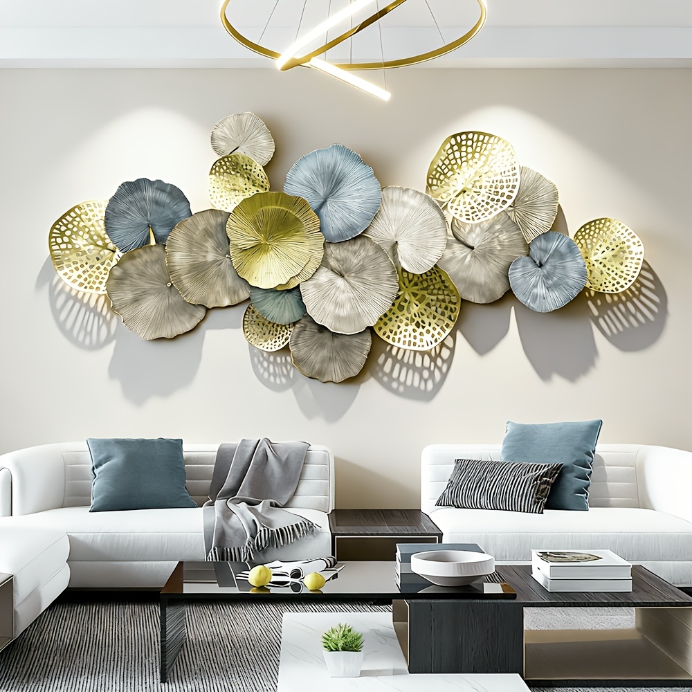 Large Metal Wall Art Decor 52. - Flower Wall Panel avis et prix