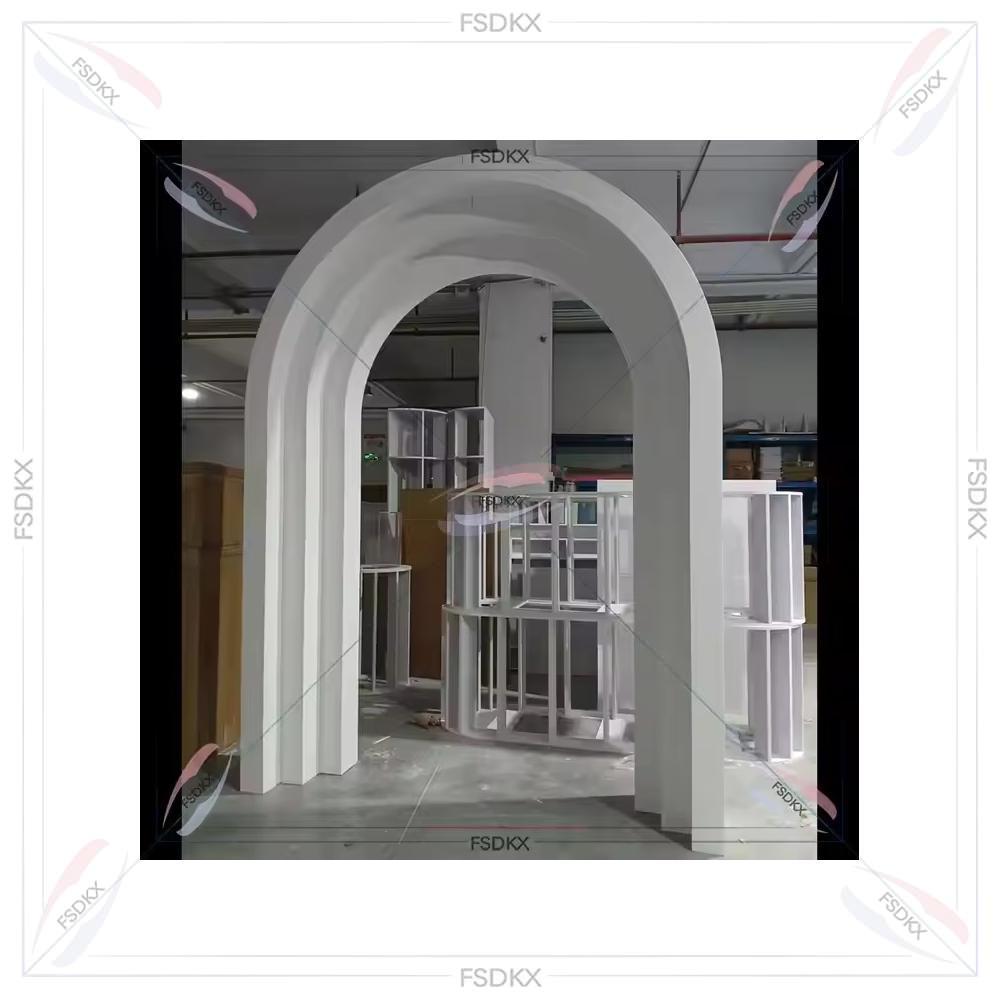 Luxury White  PVC Acrylic Wall - Party Event Supplier avis et prix