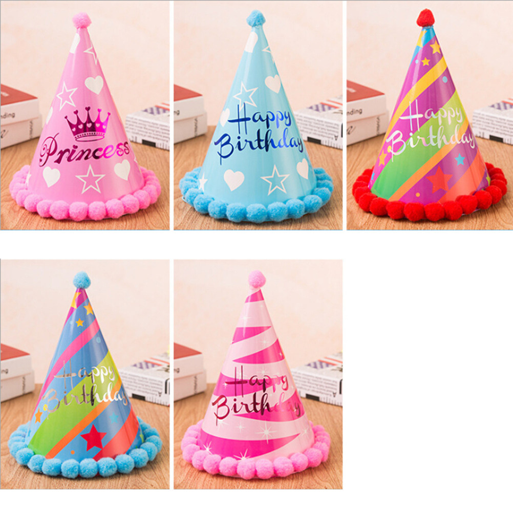 12Pcs Birthday Party Hats Colo - Party Hat Cone avis et prix
