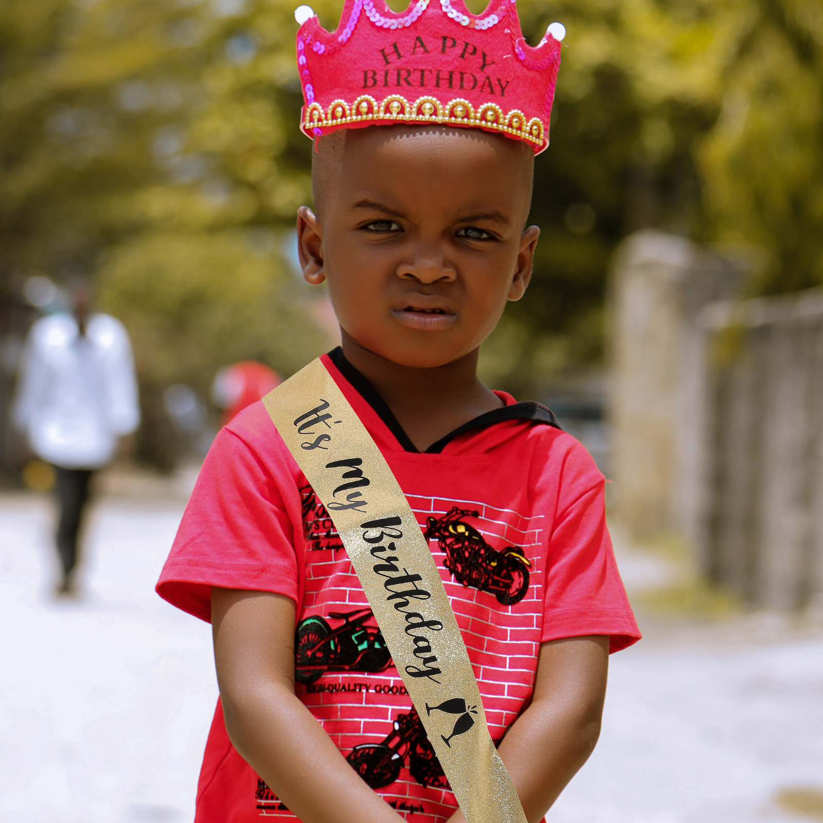 1Pcs Birthday Party Sash Glitt - Birthday Sash Glitter avis et prix