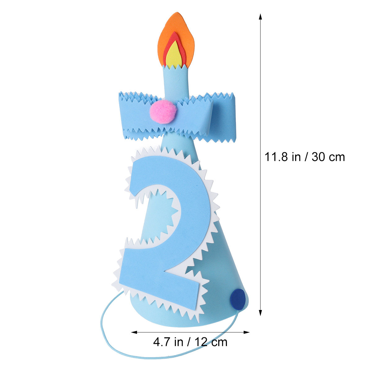 Birthday Party Hats Blue Numbe - Party Hat Cone avis et prix