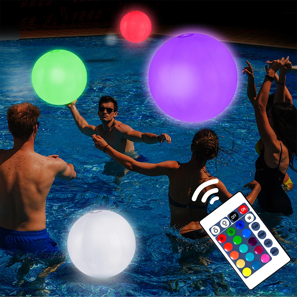 Inflatable Pool Beach Ball 16  - Led Balloon Light avis et prix