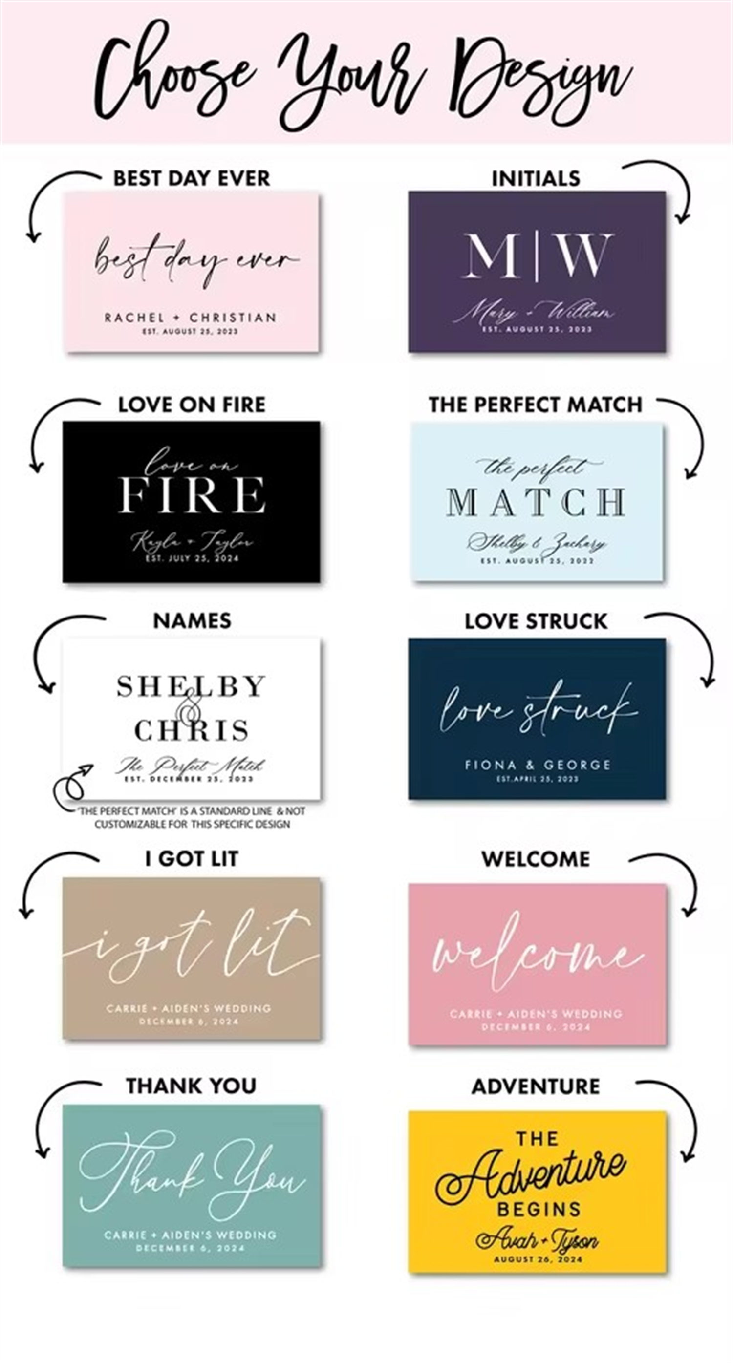 Personalized Gold Stamping Foi - Let'S Party Event Supply avis et prix