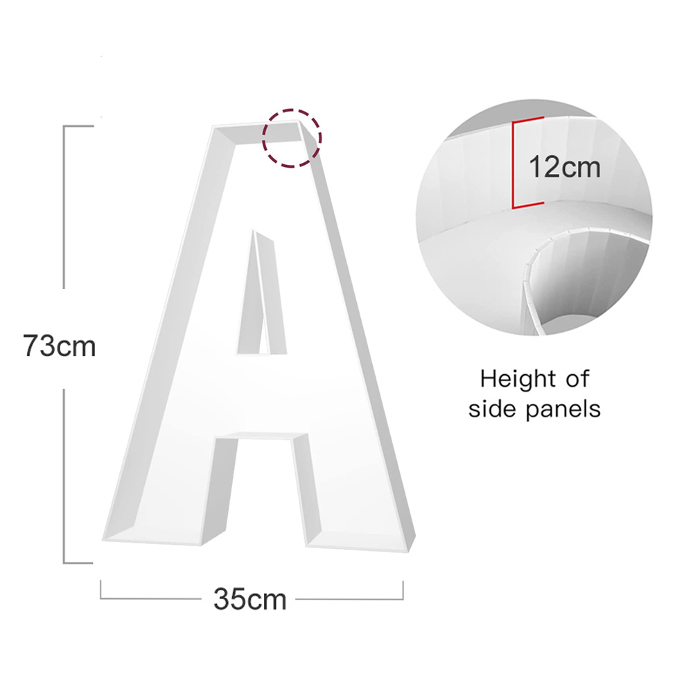 2.4FT Letters Balloons Frame M - Event Z avis et prix