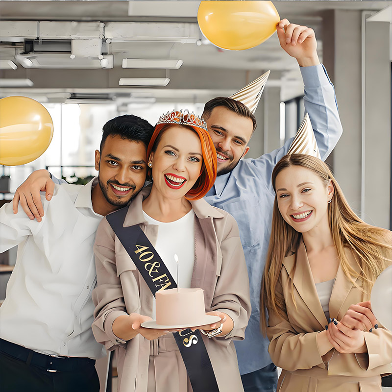 30- 50th  Birthday Anniversary - Birthday Sash Glitter avis et prix