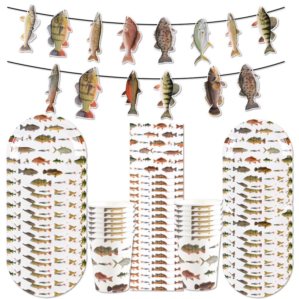 Fishing Themed Party Disposabl - Table Cloth Disposable avis et prix