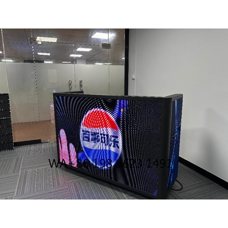 Portable DJ Booth Facade LED V - Event Party Dj avis et prix