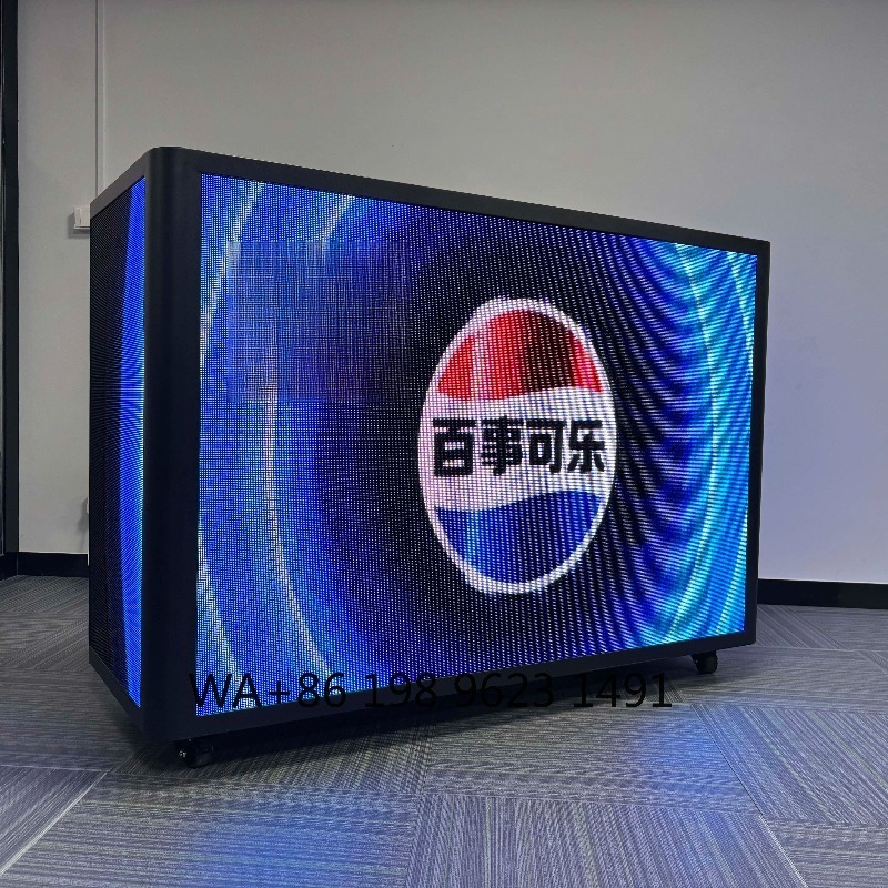 Portable DJ Booth Facade LED V - Event Party Dj avis et prix