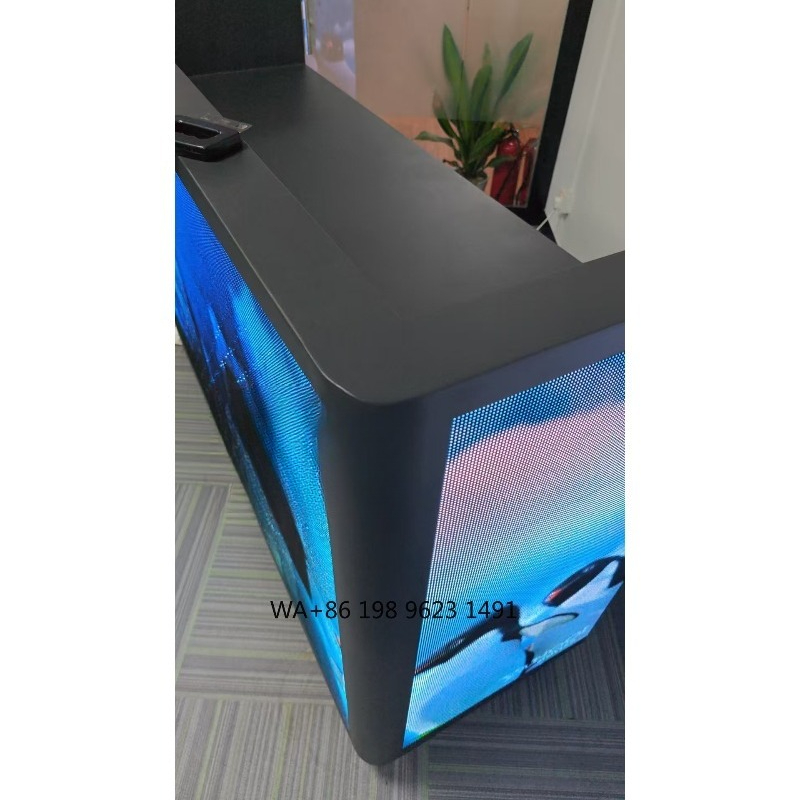 Portable DJ Booth Facade LED V - Event Party Dj avis et prix