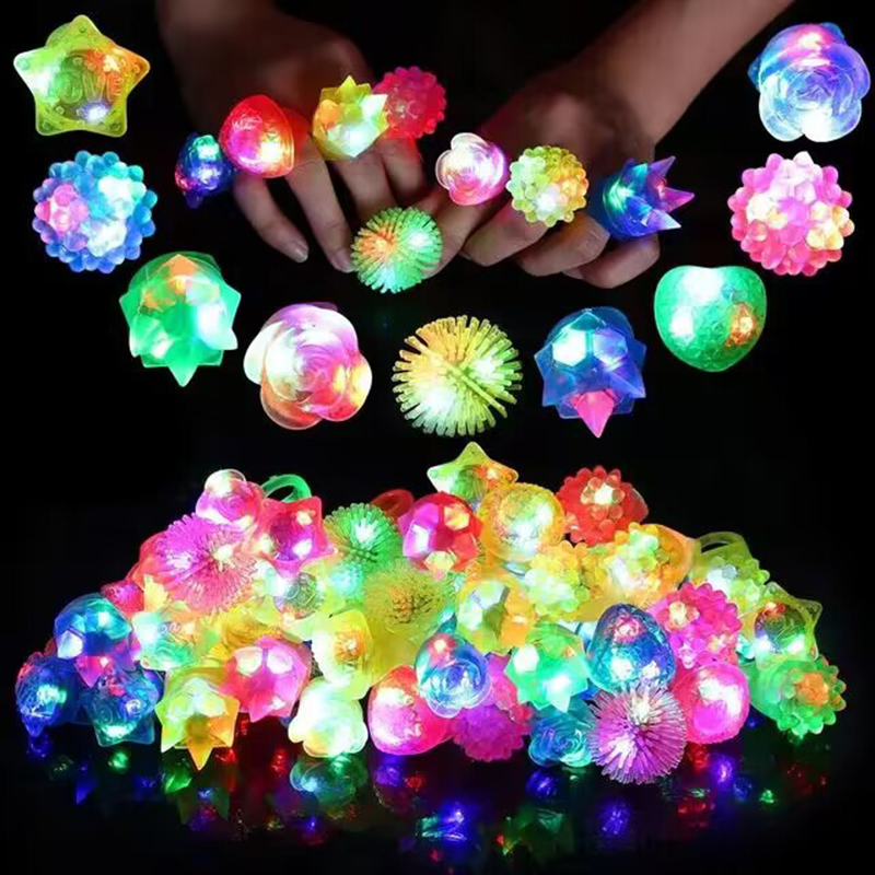 20/30/50pcs Glowing Rings LED  - Cotton Candy Cone avis et prix
