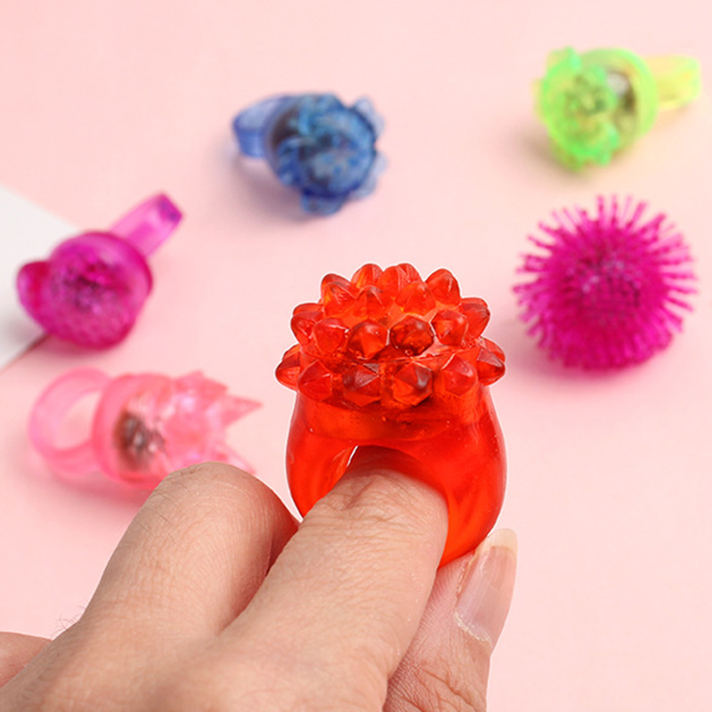 20/30/50pcs Glowing Rings LED  - Cotton Candy Cone avis et prix