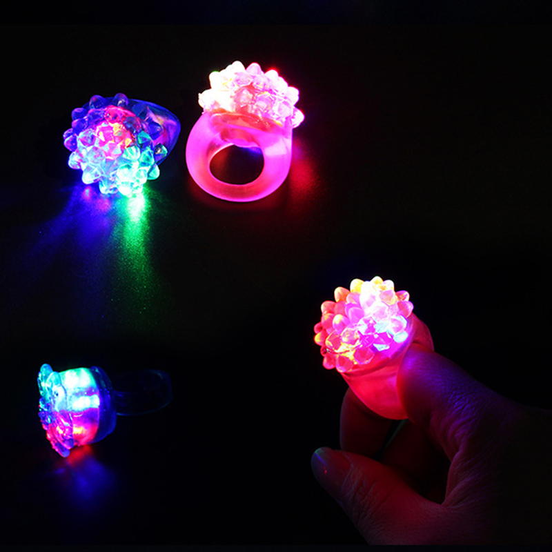 20/30/50pcs Glowing Rings LED  - Cotton Candy Cone avis et prix