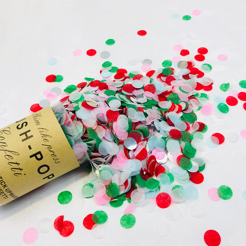 2pcs Multicolor Paper Scrap Fo - Confetti Cannon Tube avis et prix