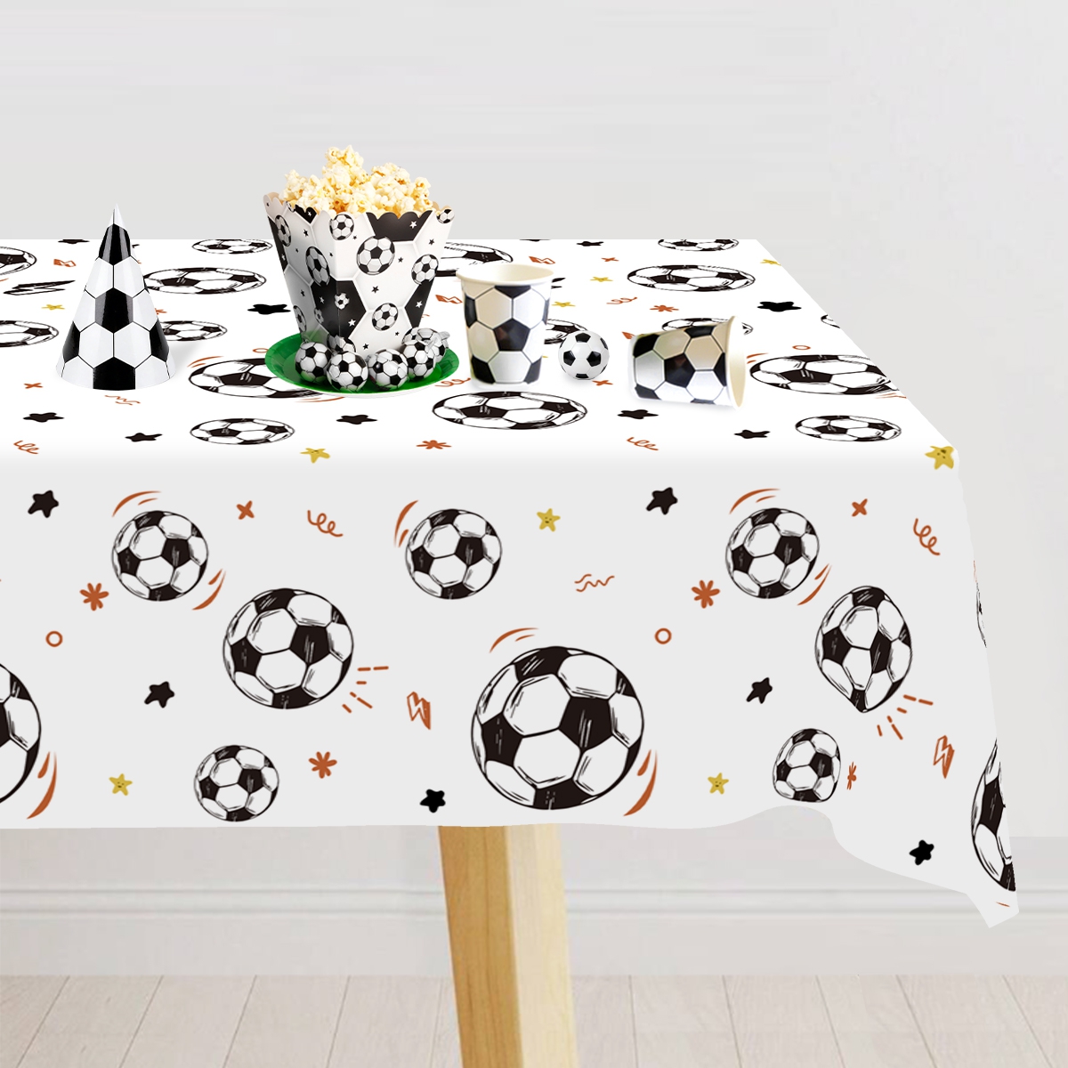 183x137cm Soccer Theme Disposa - Table Cloth Disposable avis et prix