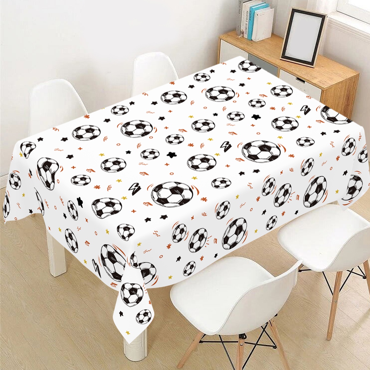 183x137cm Soccer Theme Disposa - Table Cloth Disposable avis et prix