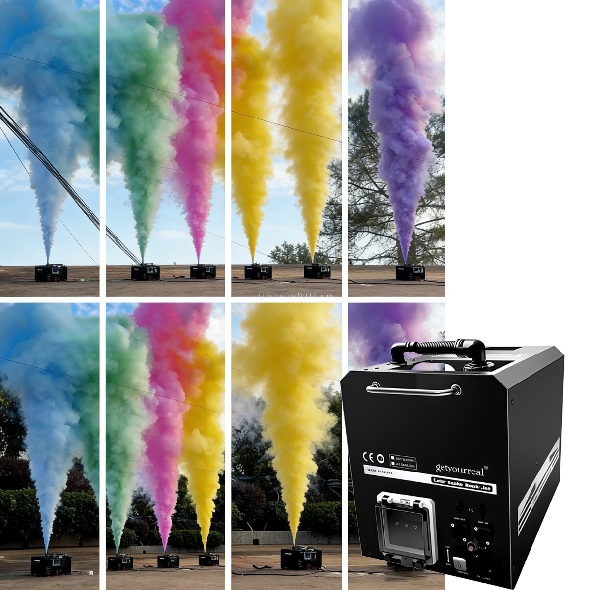 Event Color Smoke Machine Remo - Confetti Cannon Tube avis et prix