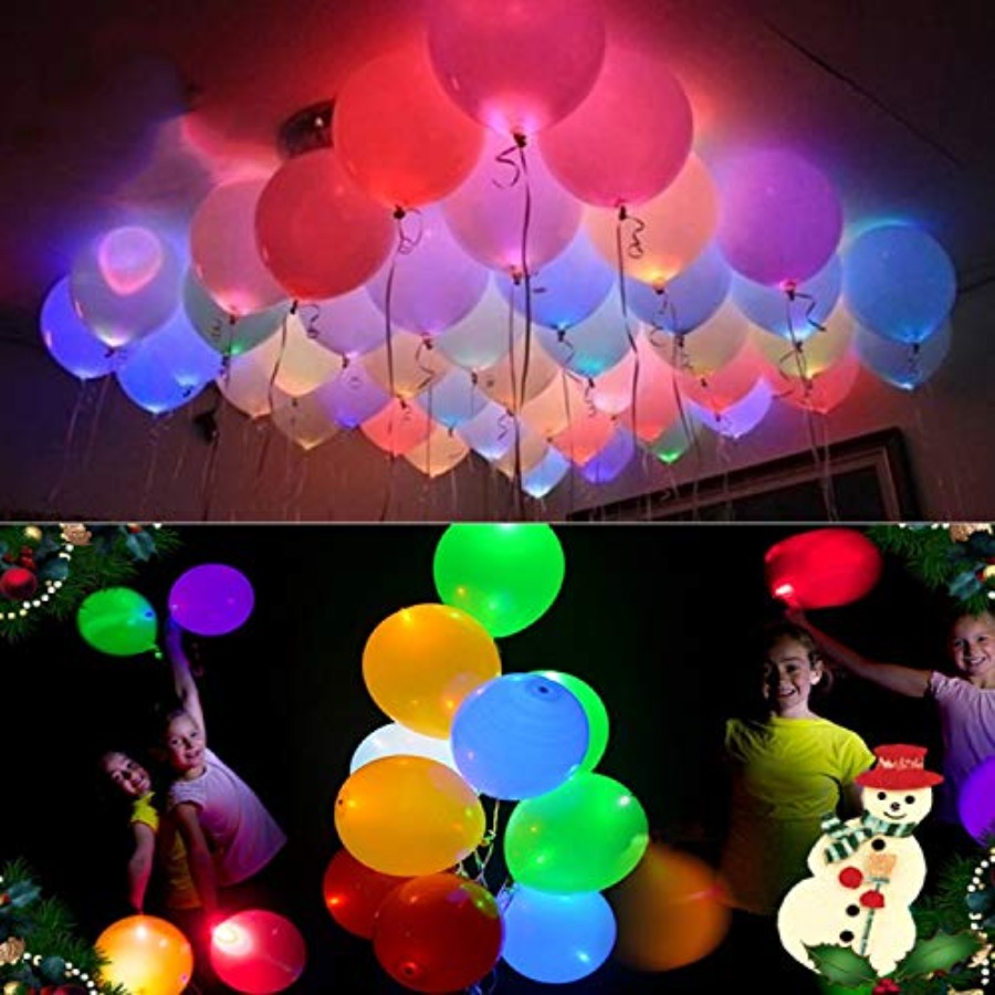 20 LED Light Up Balloons, 12 i - Led Balloon Light avis et prix