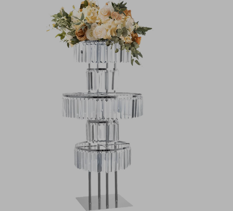 4 PCS Flower Rack Crystal Road - Party Event Supply Store avis et prix