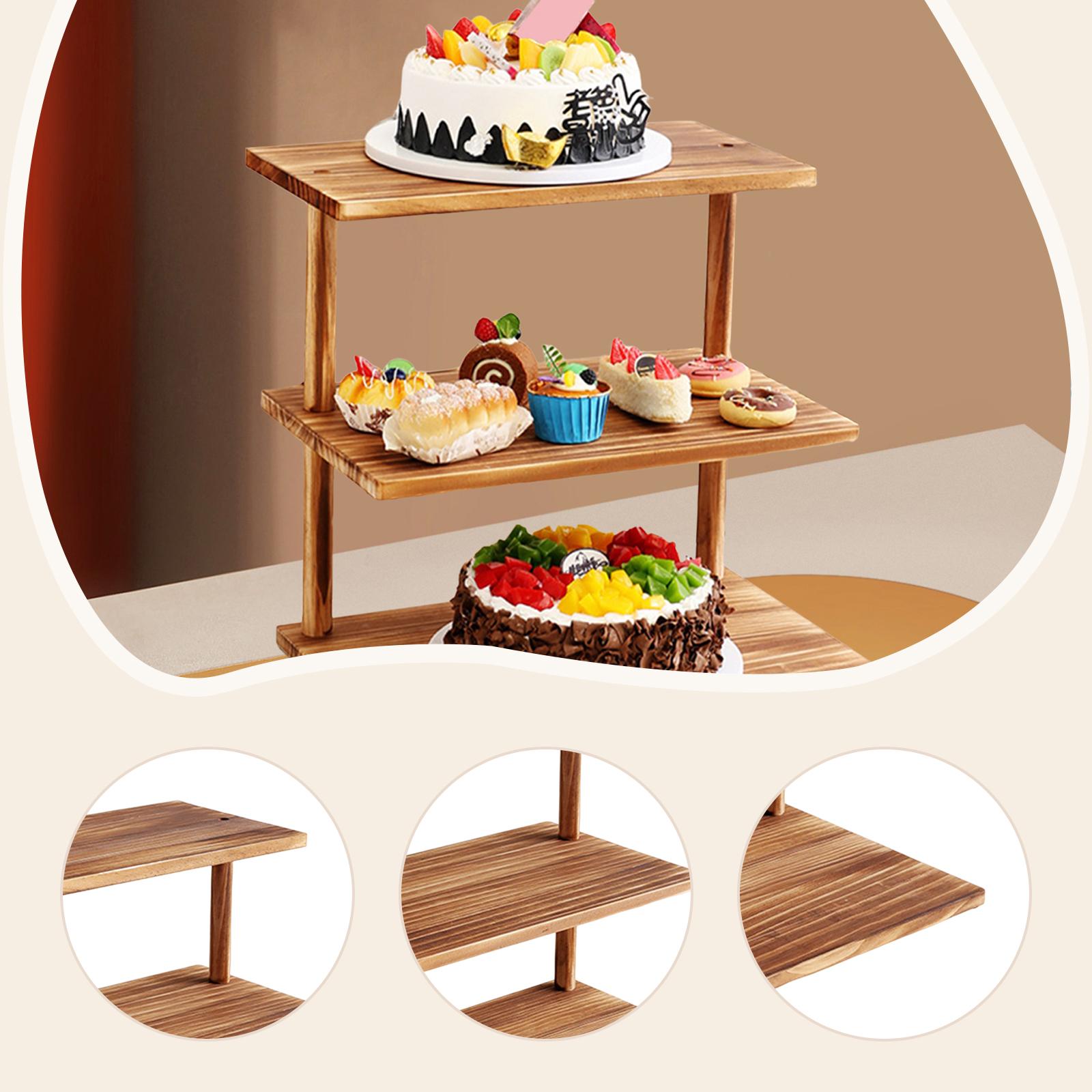 Sturdy 3 Tier Cupcake Stand Wo - Cupcake Stand Tier avis et prix
