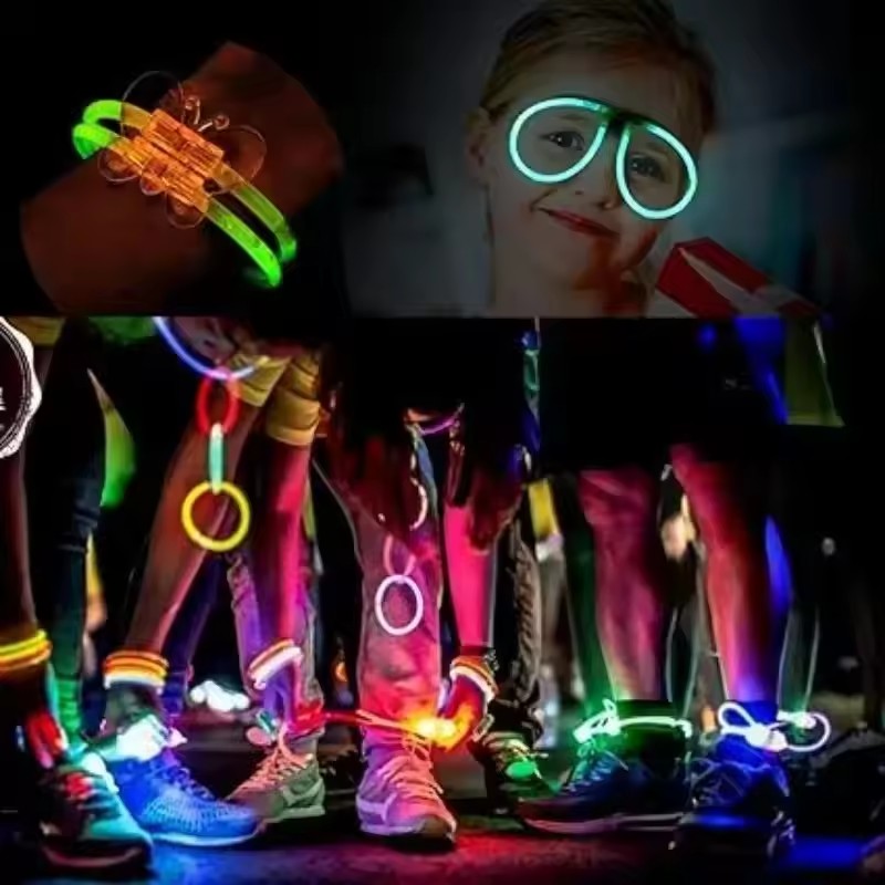 50/100Pcs Fluorescence Sticks  - Cotton Candy Cone avis et prix
