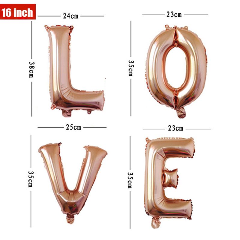 16 32 40 Inch Foil Letter Ball - Event Z avis et prix