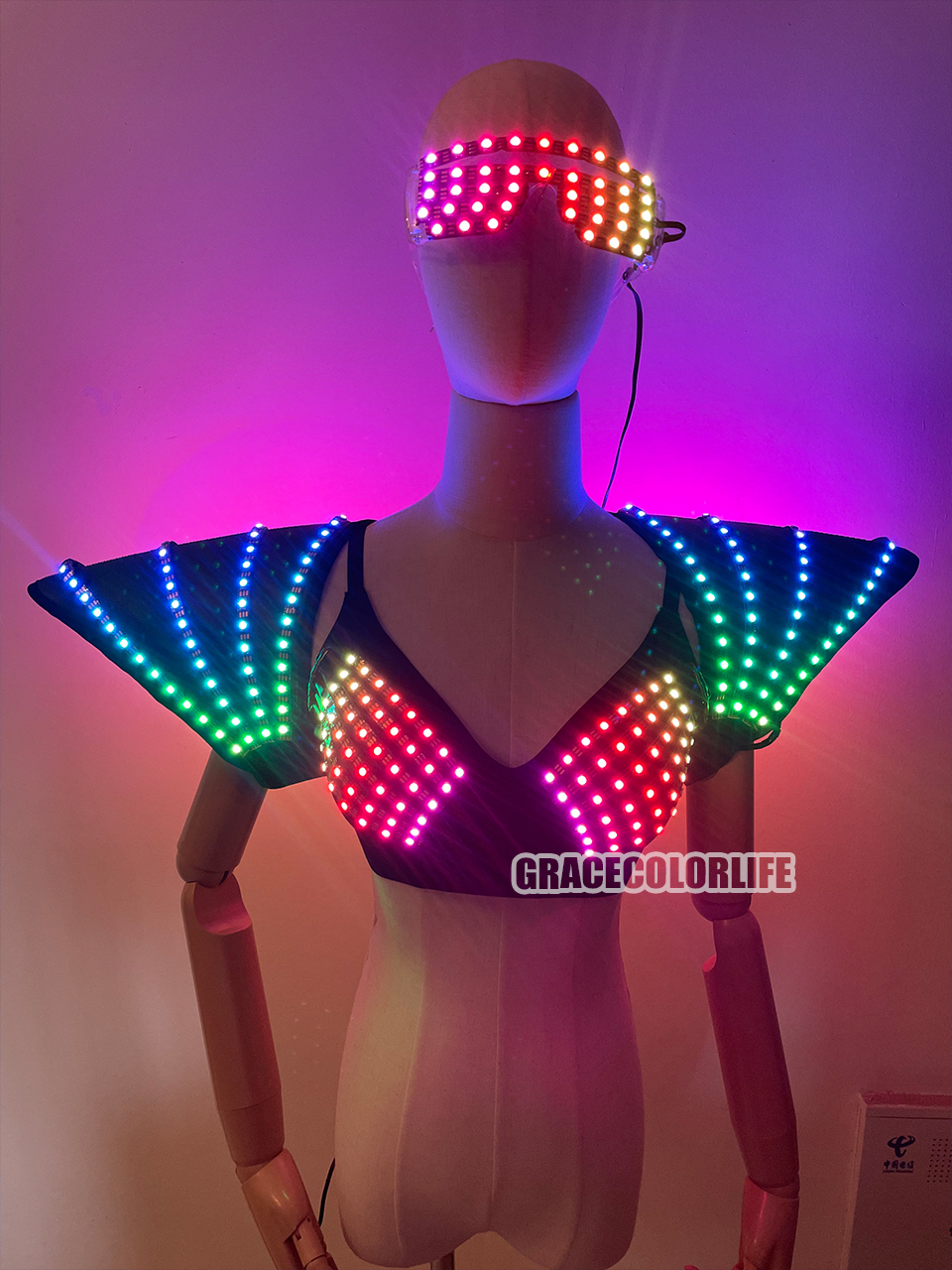 Cyberpunk Full-Color Laser LED - Event Party Dj avis et prix