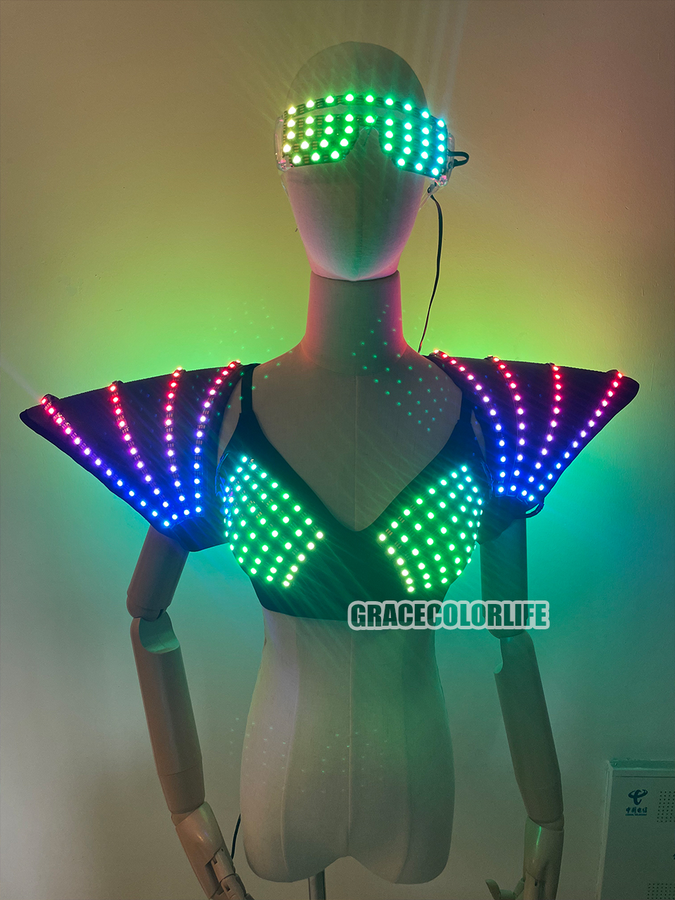 Cyberpunk Full-Color Laser LED - Event Party Dj avis et prix