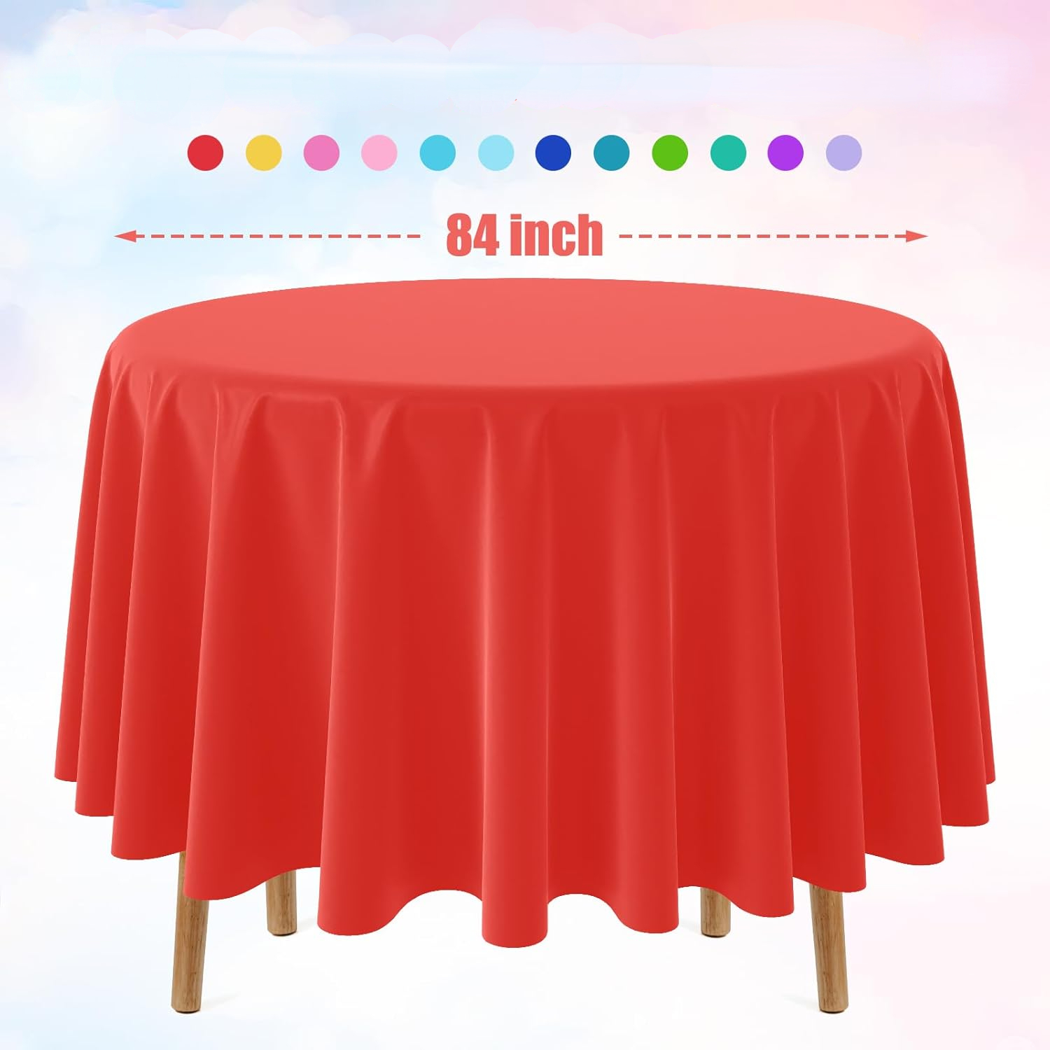 Disposable Round Solid Color T - Table Cloth Disposable avis et prix