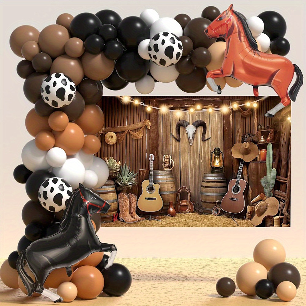 125pcs Horse Balloon Arch Set  - Balloon Arch Kit avis et prix