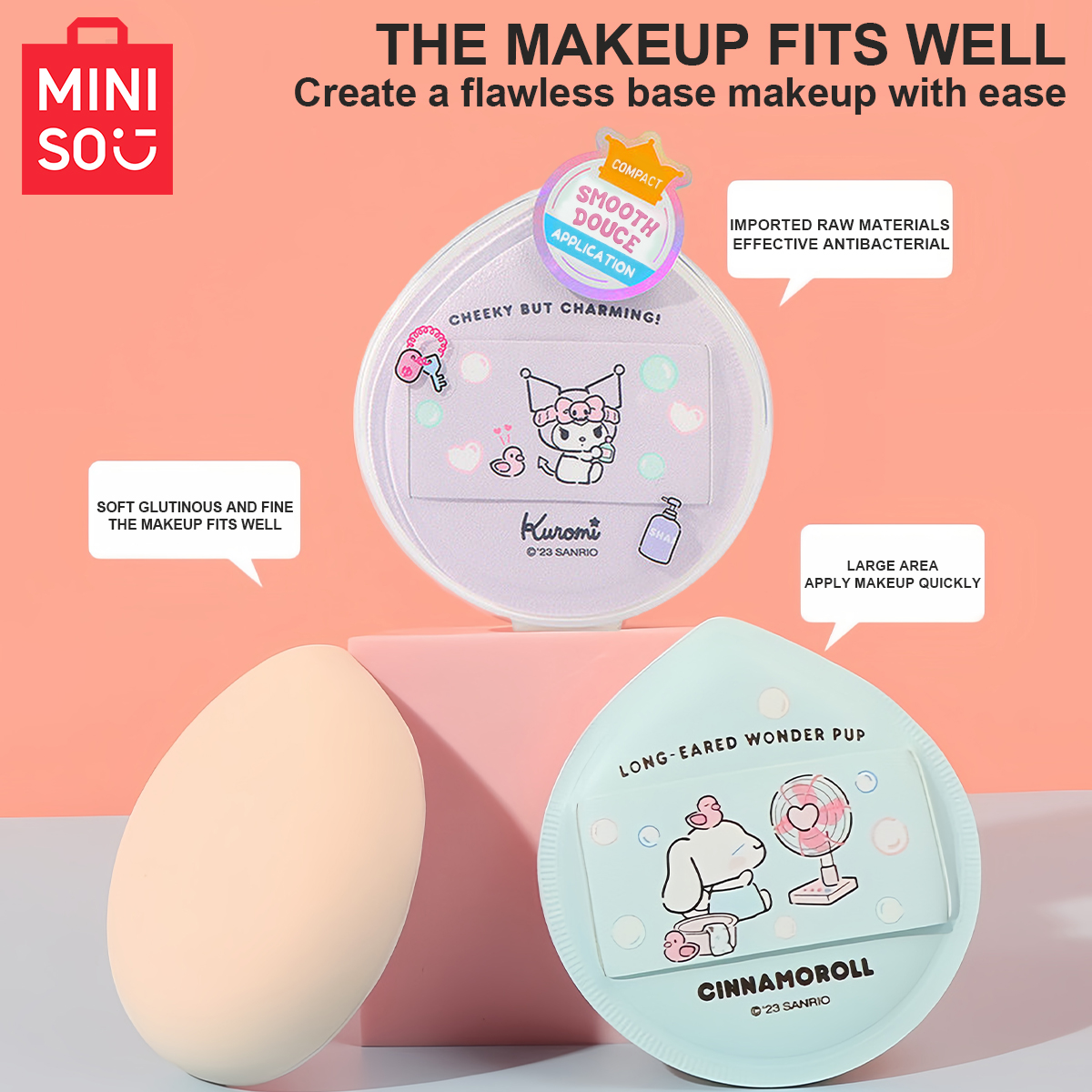 MINISO Sanrio Antibacterial Ex - Cotton Candy Cone avis et prix