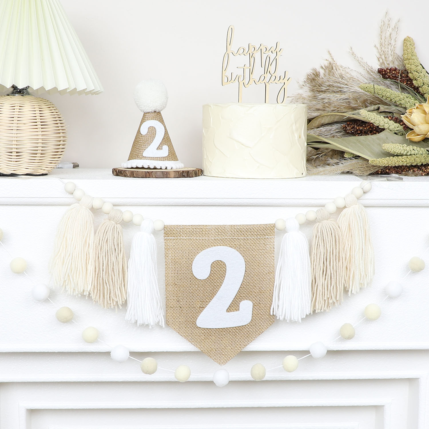 Birthday High Chair Banner Han - Party Hat Cone avis et prix