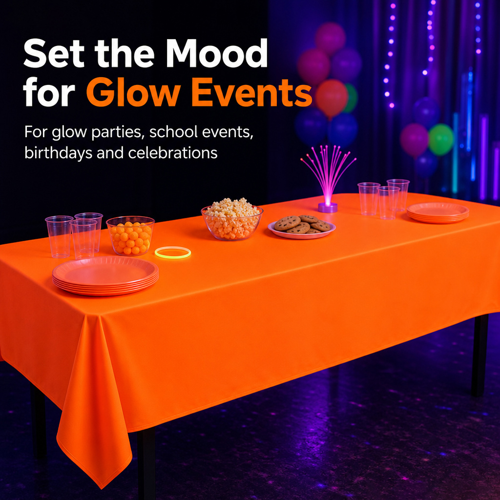Thickened Macaron Fluorescent  - Table Cloth Disposable avis et prix