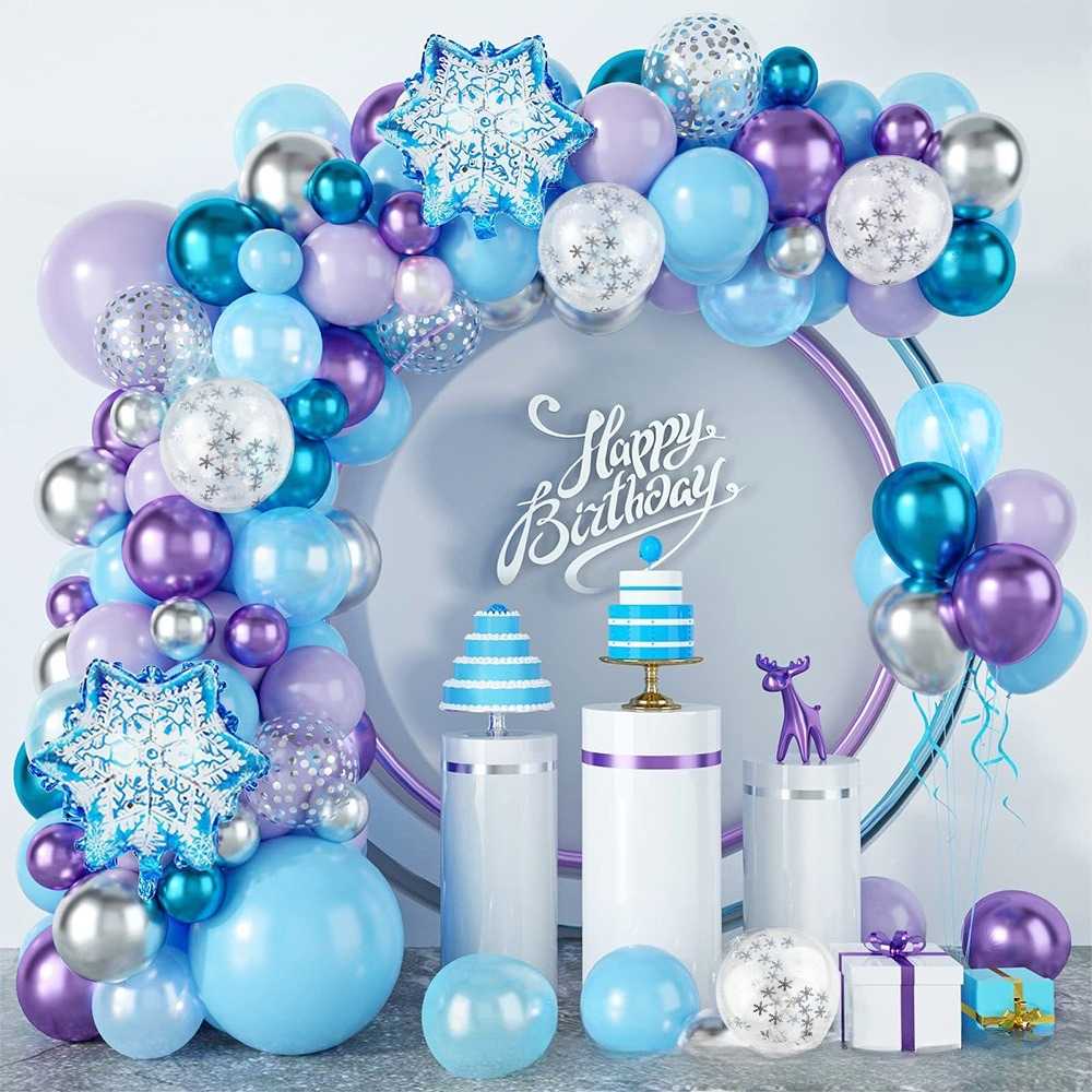 Winter Wonderland Snowflake Ba - Balloon Arch Kit avis et prix