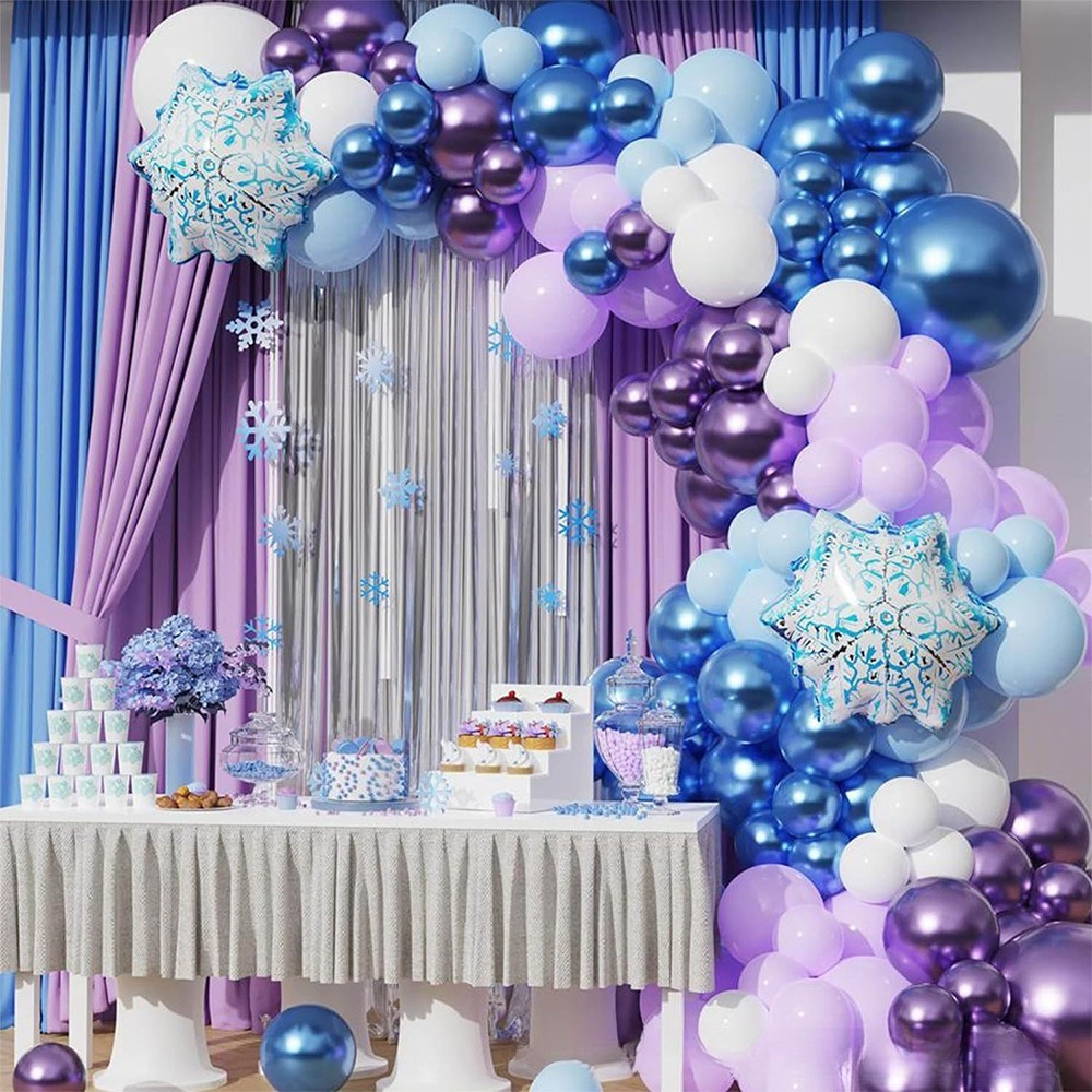 Winter Wonderland Snowflake Ba - Balloon Arch Kit avis et prix