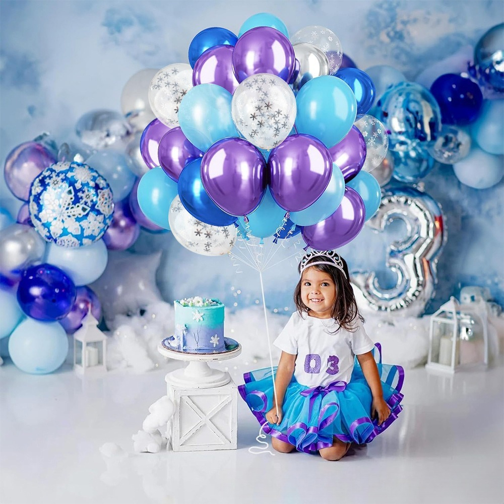 Winter Wonderland Snowflake Ba - Balloon Arch Kit avis et prix