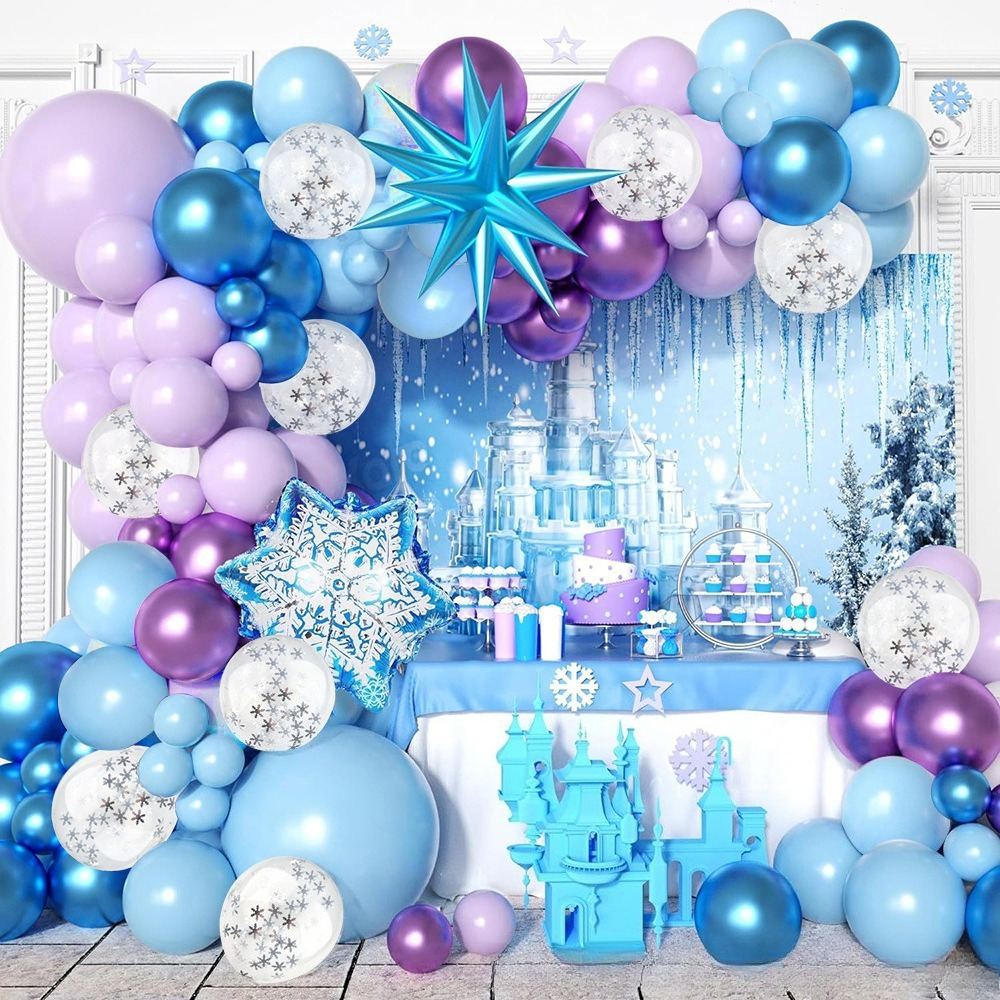 Winter Wonderland Snowflake Ba - Balloon Arch Kit avis et prix