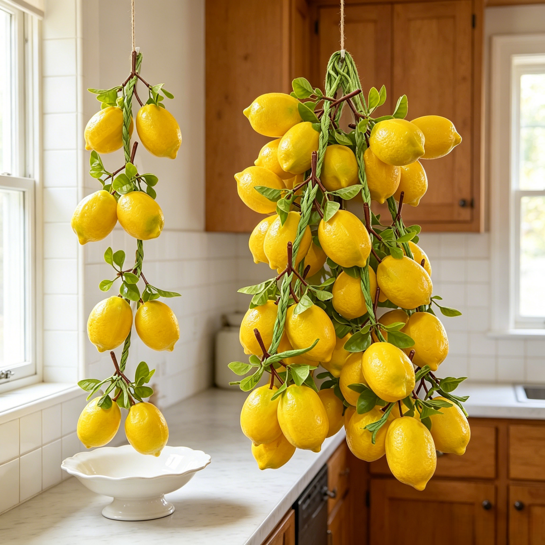 Artificial lemon skewers, Real - Centerpiece Stick avis et prix