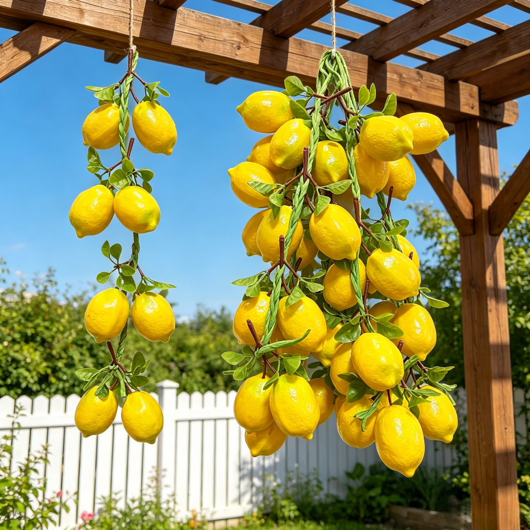 Artificial lemon skewers, Real - Centerpiece Stick avis et prix