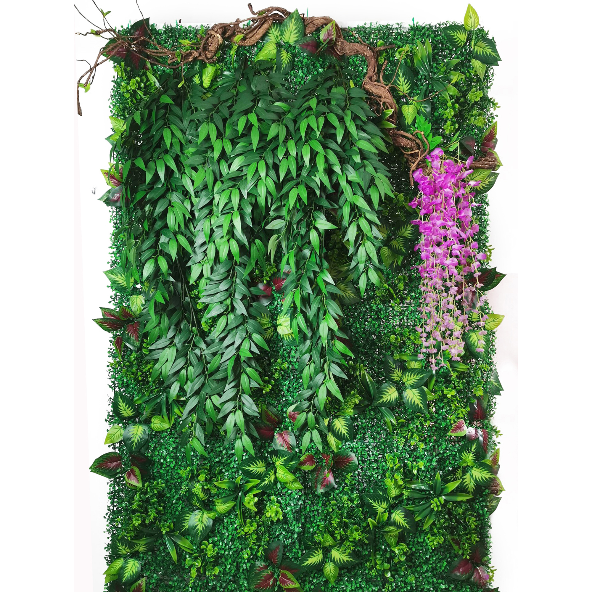 15.7*23.6 Inch Artificial Plan - Flower Wall Panel avis et prix