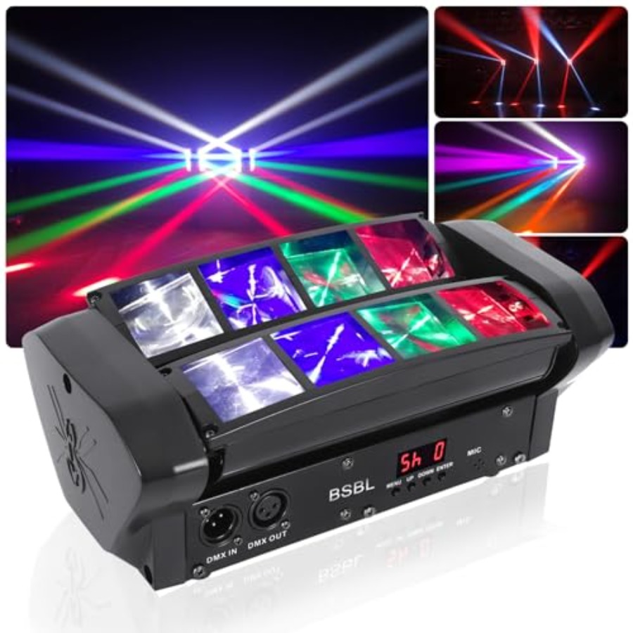 RGBW Moving Head DJ Light LED  - Event Party Dj avis et prix