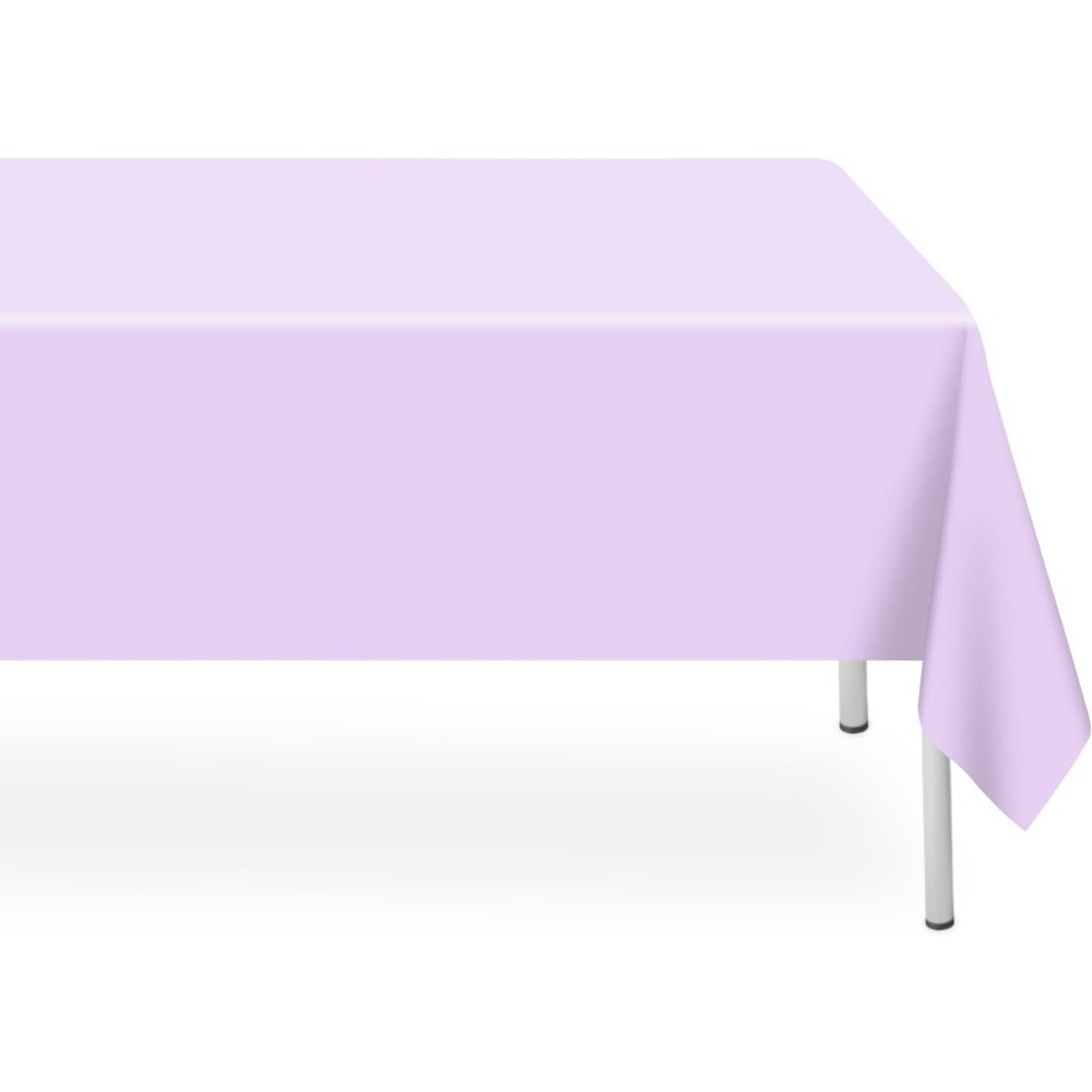Light Purple Disposable Tablec - Table Cloth Disposable avis et prix