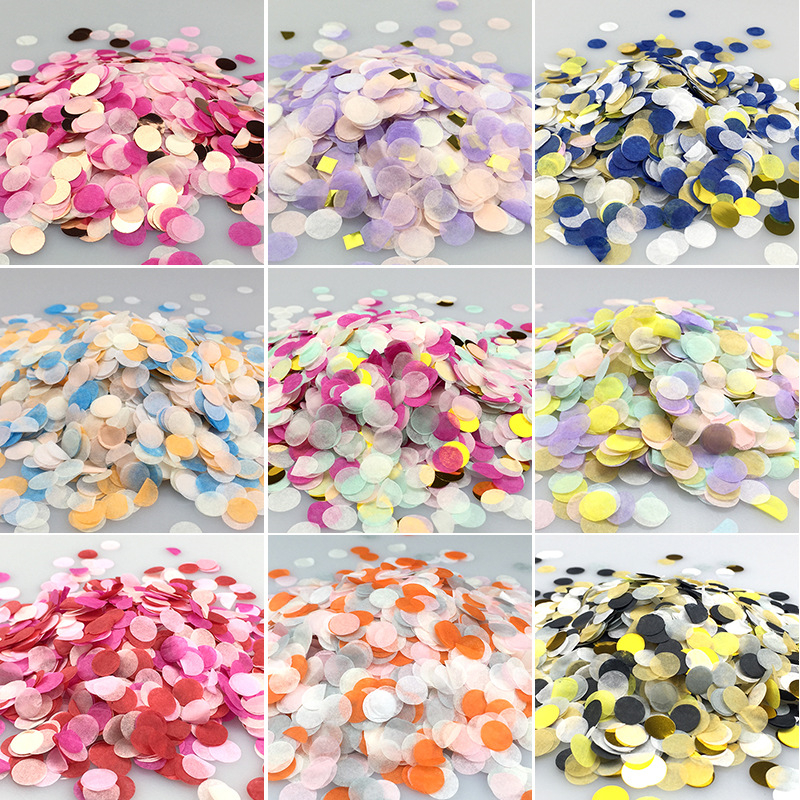 1000pcs/bag 1cm Paper Confetti - Confetti Cannon Tube avis et prix
