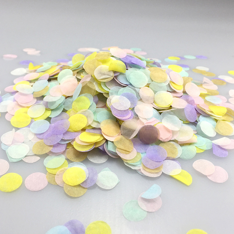 1000pcs/bag 1cm Paper Confetti - Confetti Cannon Tube avis et prix